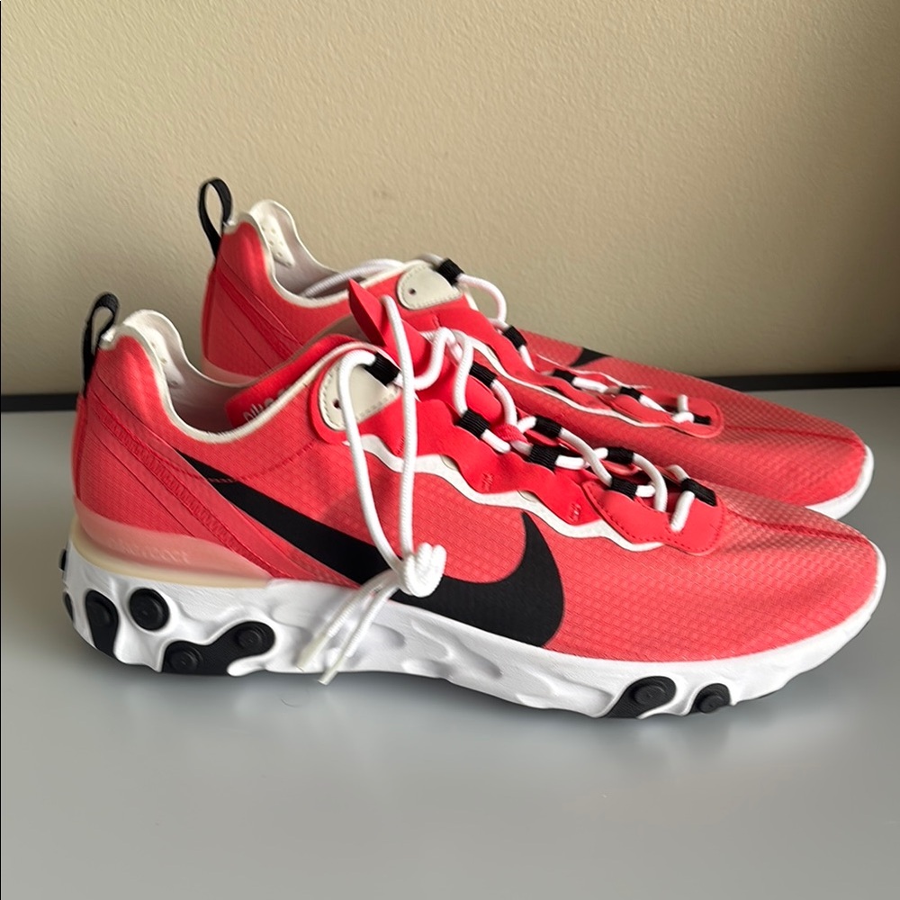 Nike React element 55 ember glow sneakers size 13